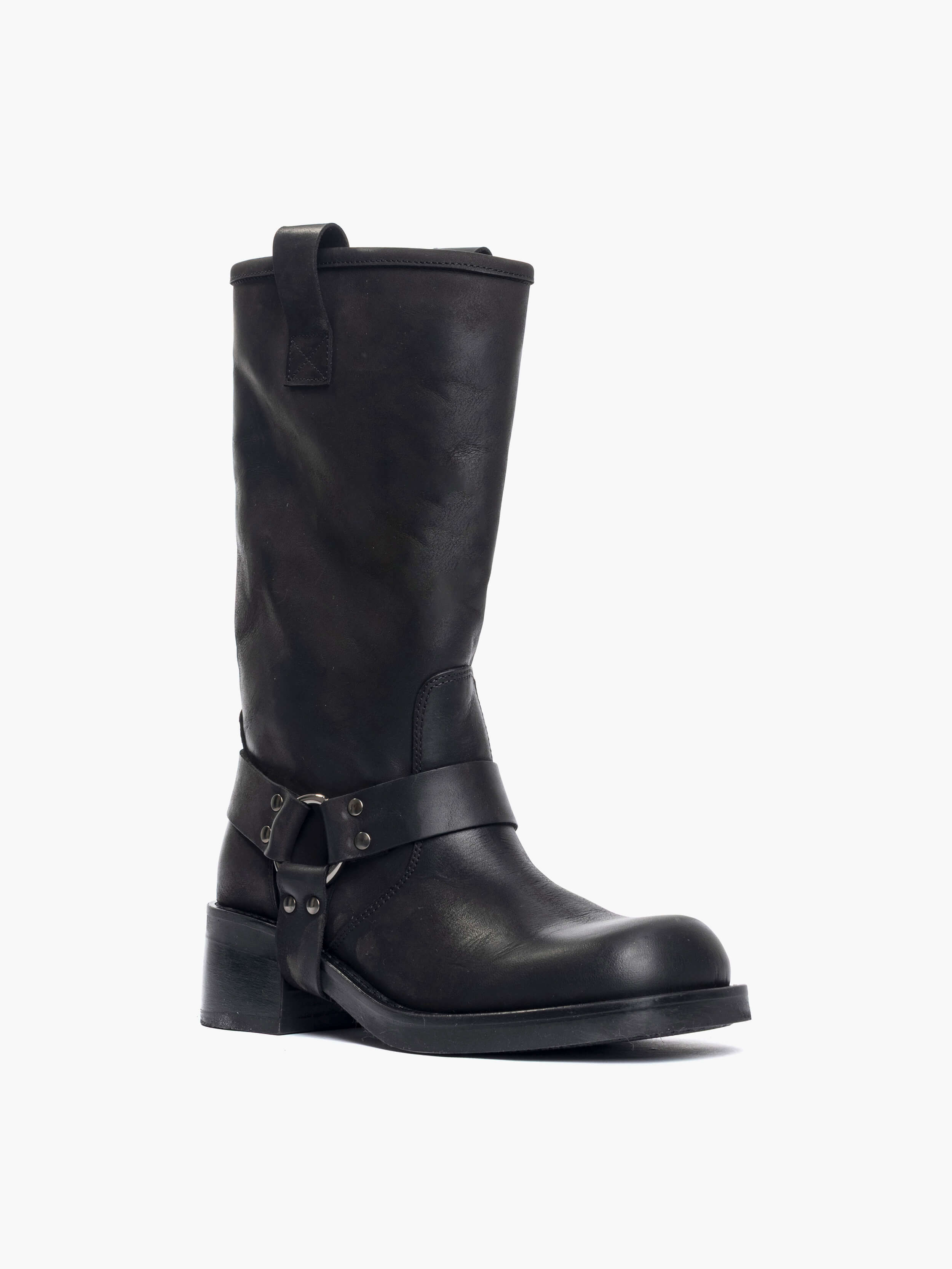 Stivali Countryboot in nabuk nero