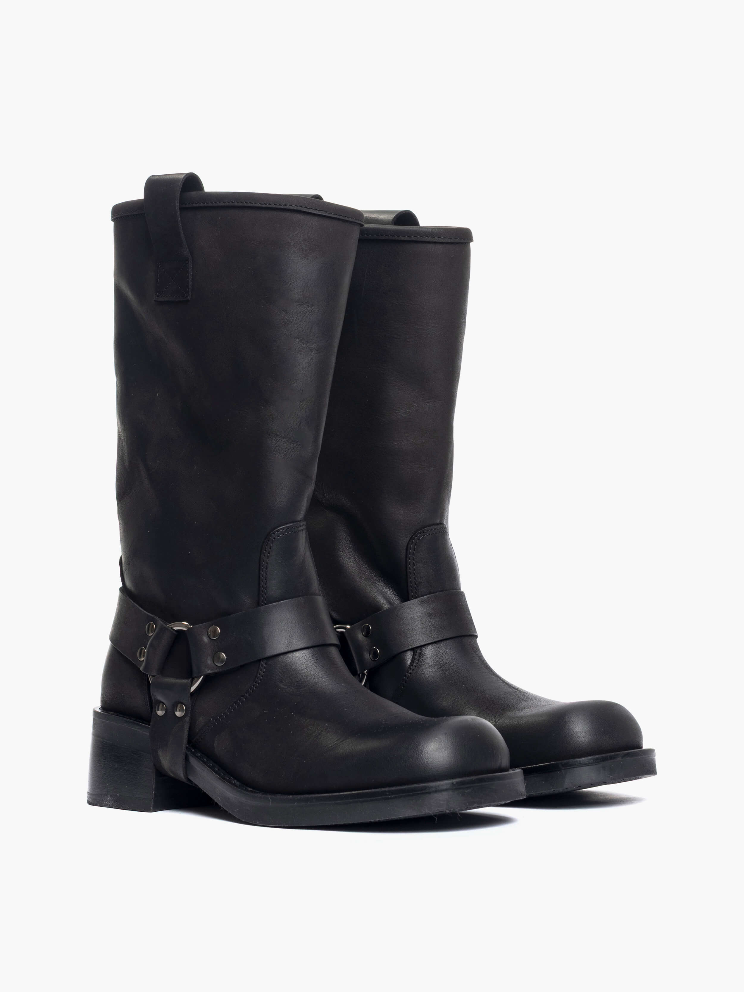 Stivali Countryboot in nabuk nero