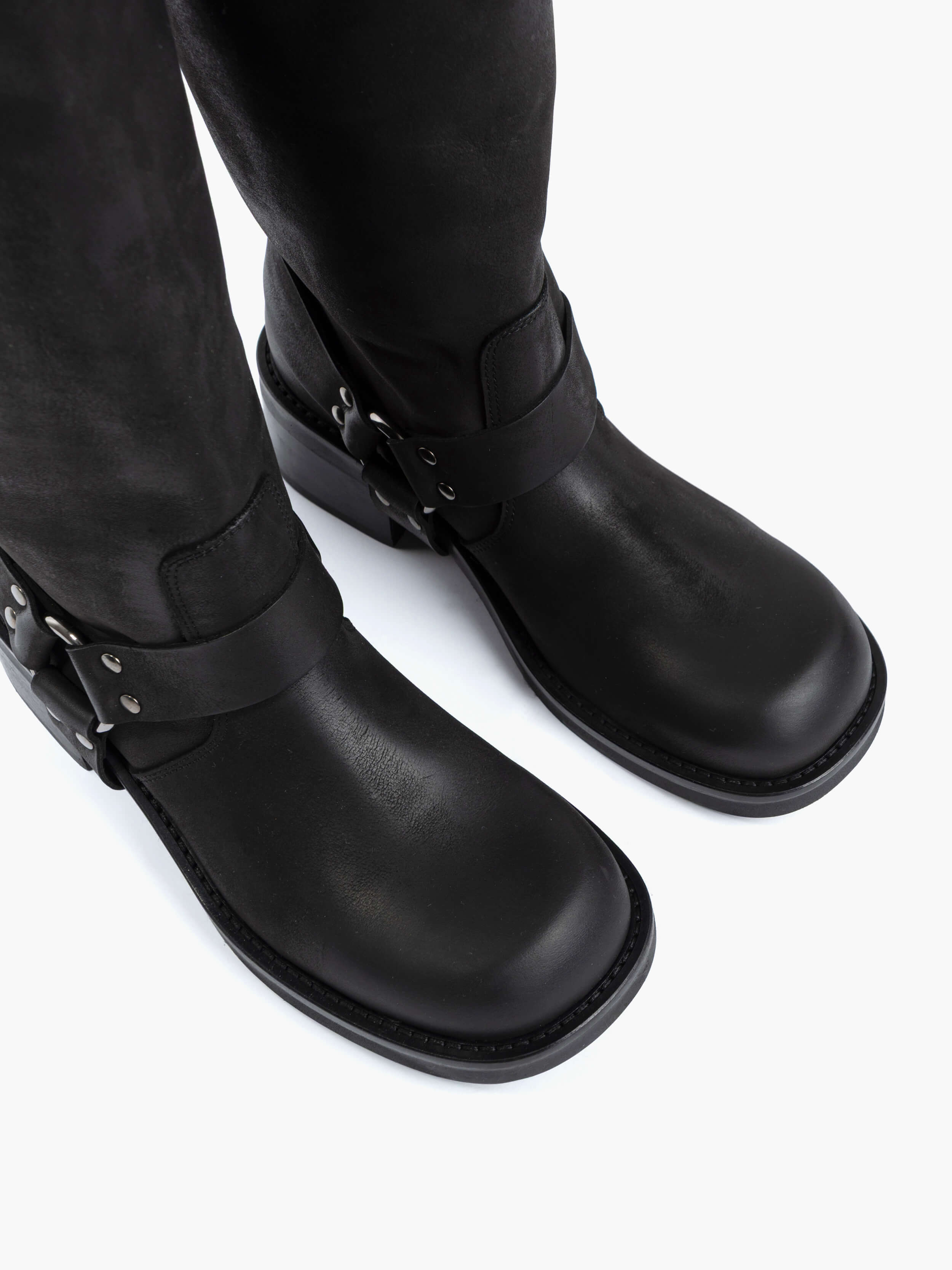 Stivali Countryboot in nabuk nero