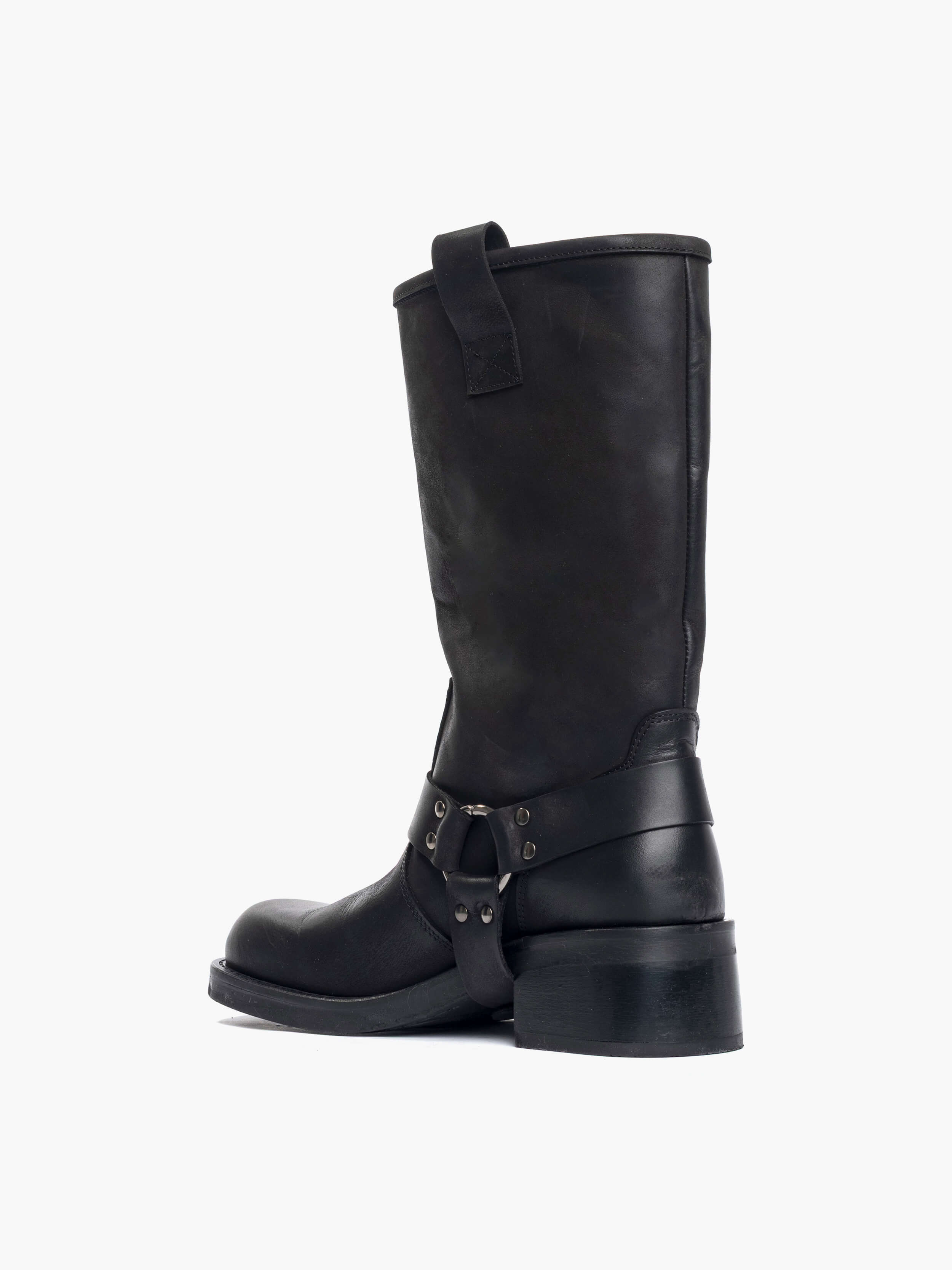 Stivali Countryboot in nabuk nero