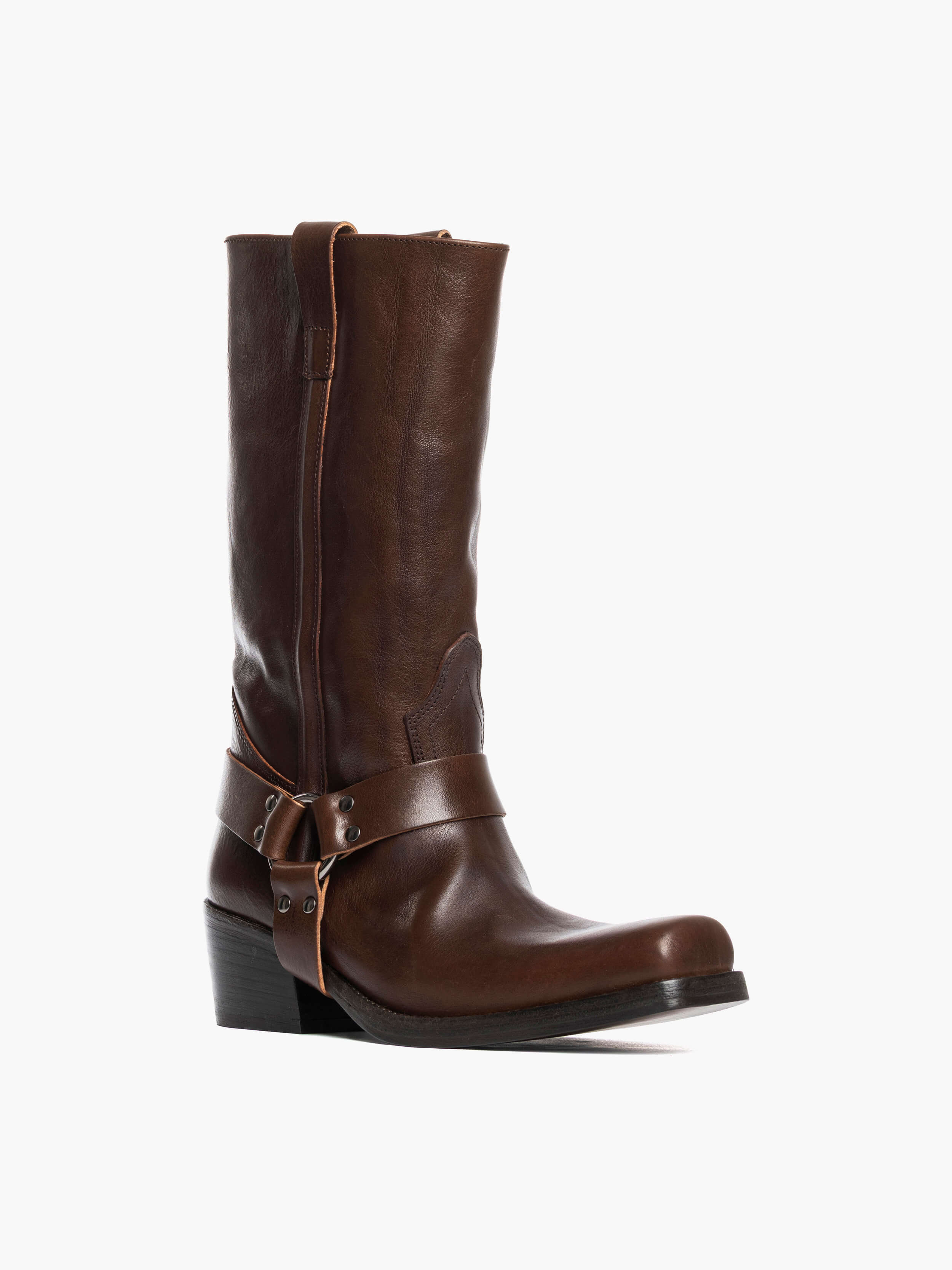 Texani in vacchetta Marrone